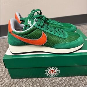Nike x Hawkins High Green and Orange Air Trailwind Stranger Things